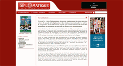 Desktop Screenshot of lalettrediplomatique.fr